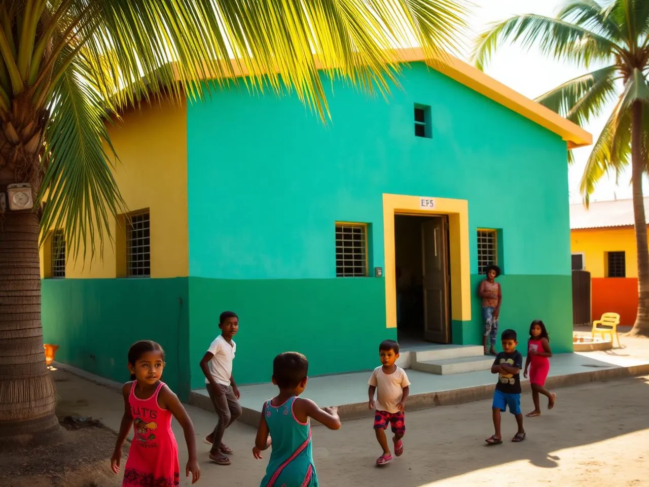 Bright Caribbean villa styled for hospitality in the Dominican Republic
