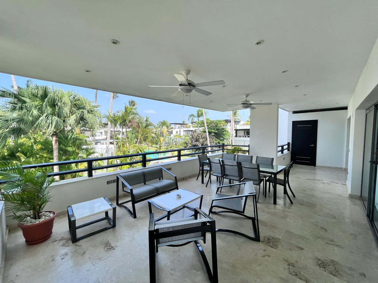 Spacious 3-Bedroom Oceanfront Residence in One of Las Terrenas’ Most Prestigious Communities