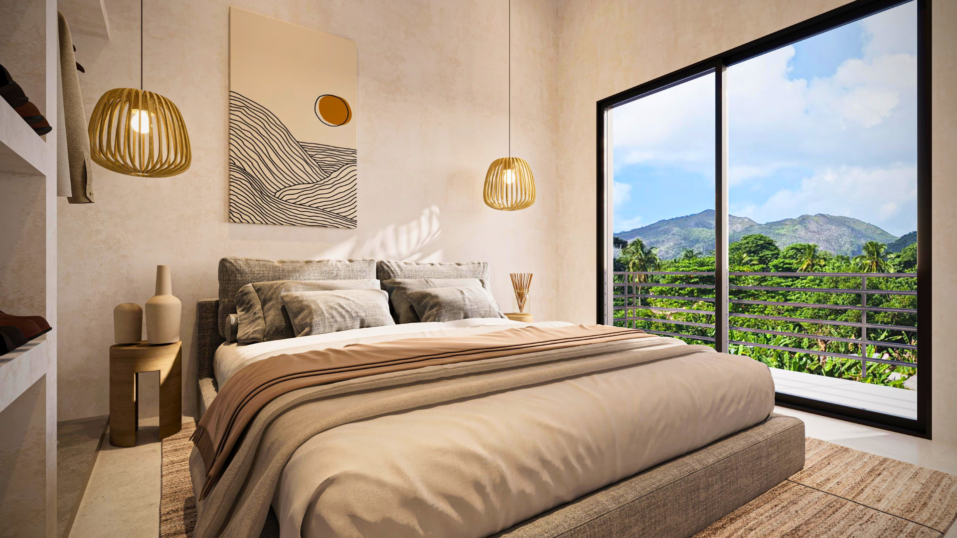 Appartements 1 chambre en préconstruction dans le cadre verdoyant d’El Valle