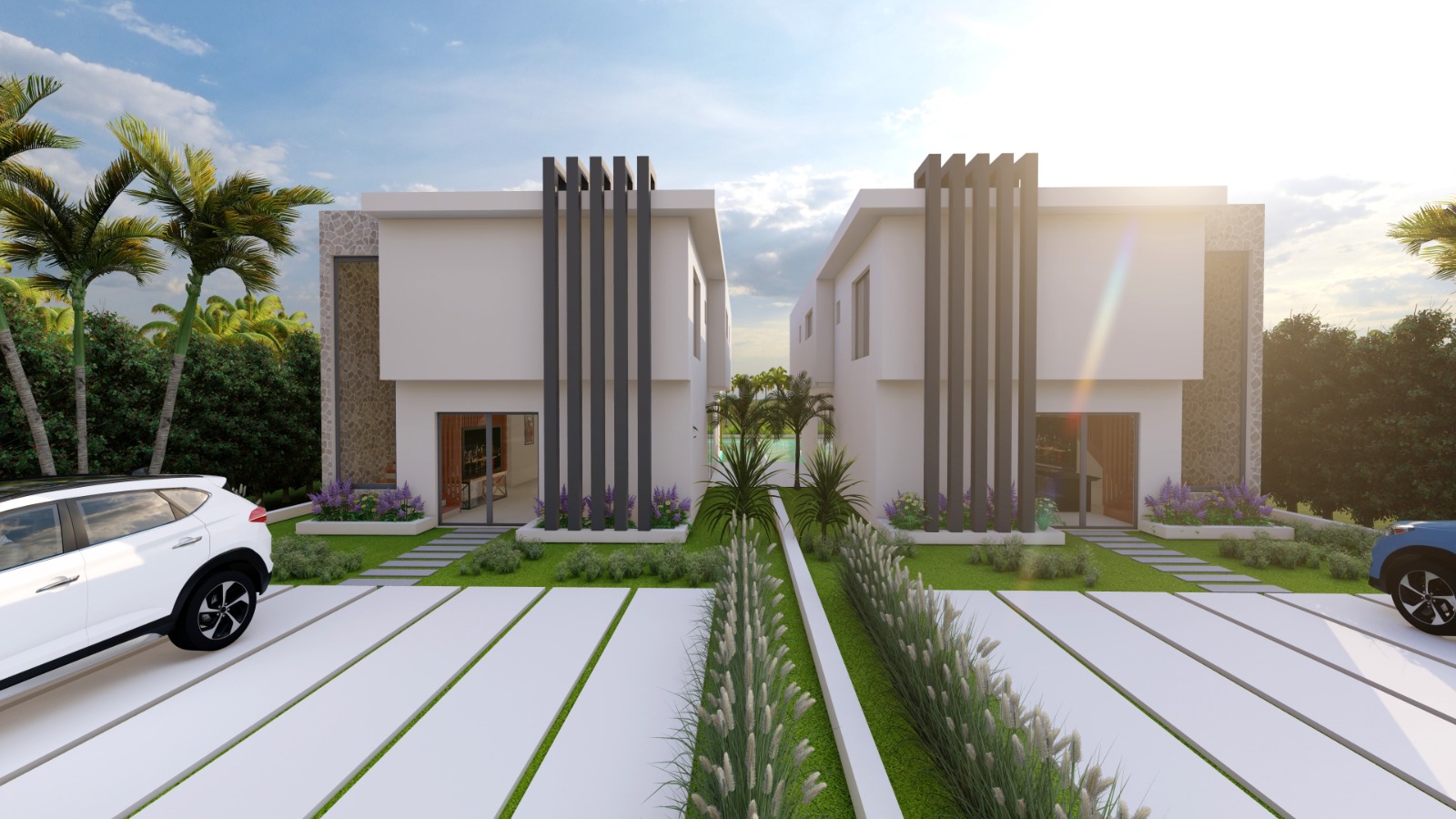 Villas de 3 habitaciones en preventa cerca de Playa Punta Poppy