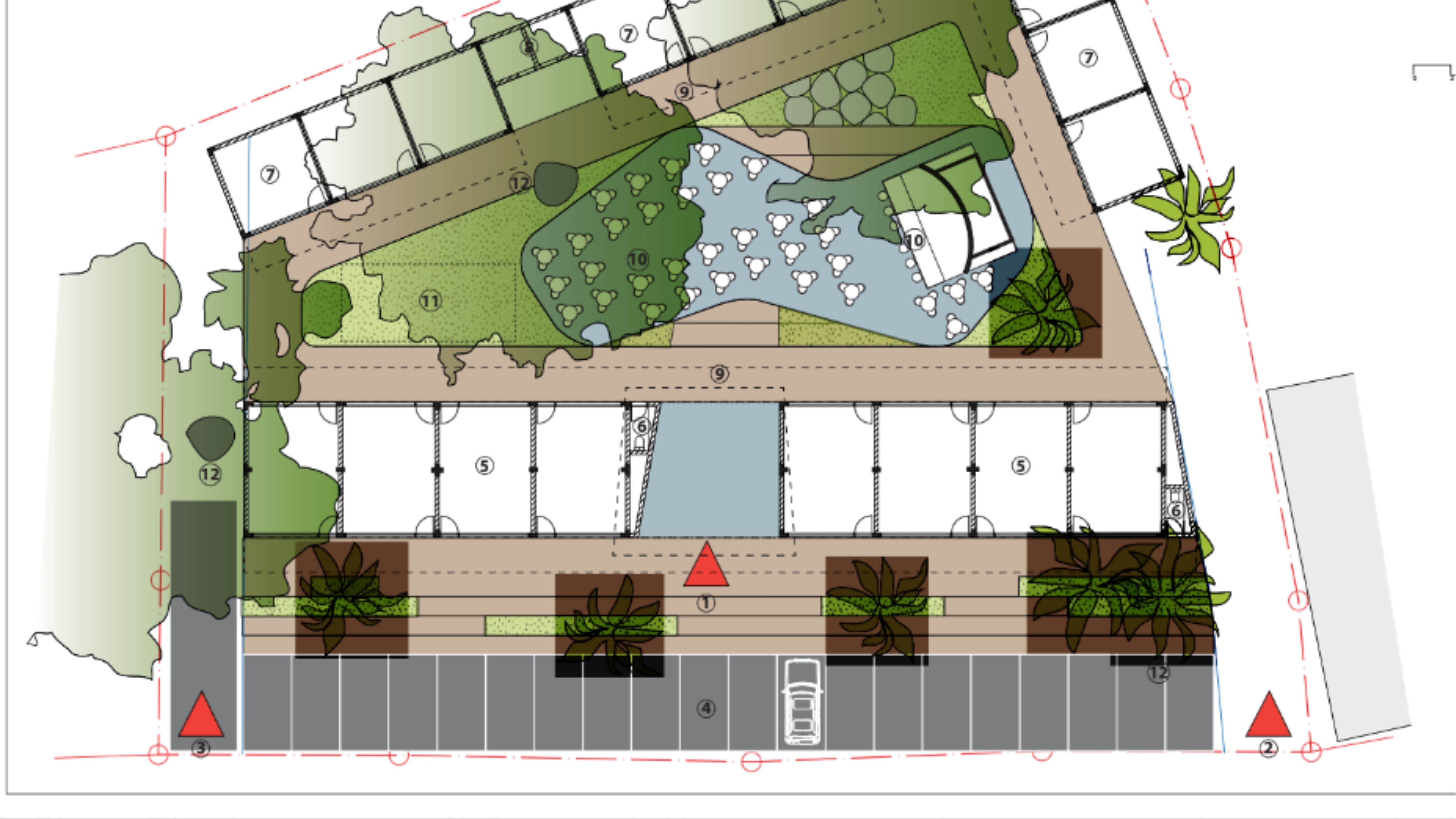 Solar comercial privilegiado en venta con permisos de construcción para edificar una plaza