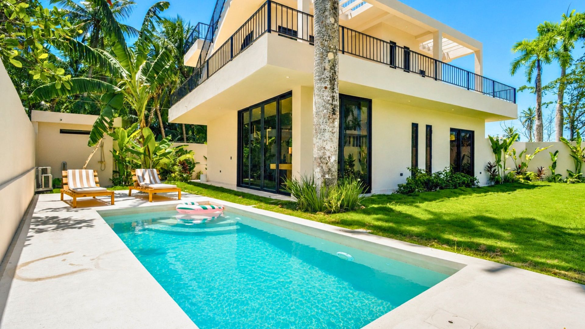 Nueva villa de lujo en venta en Playa Cosón, con jacuzzi en la azotea