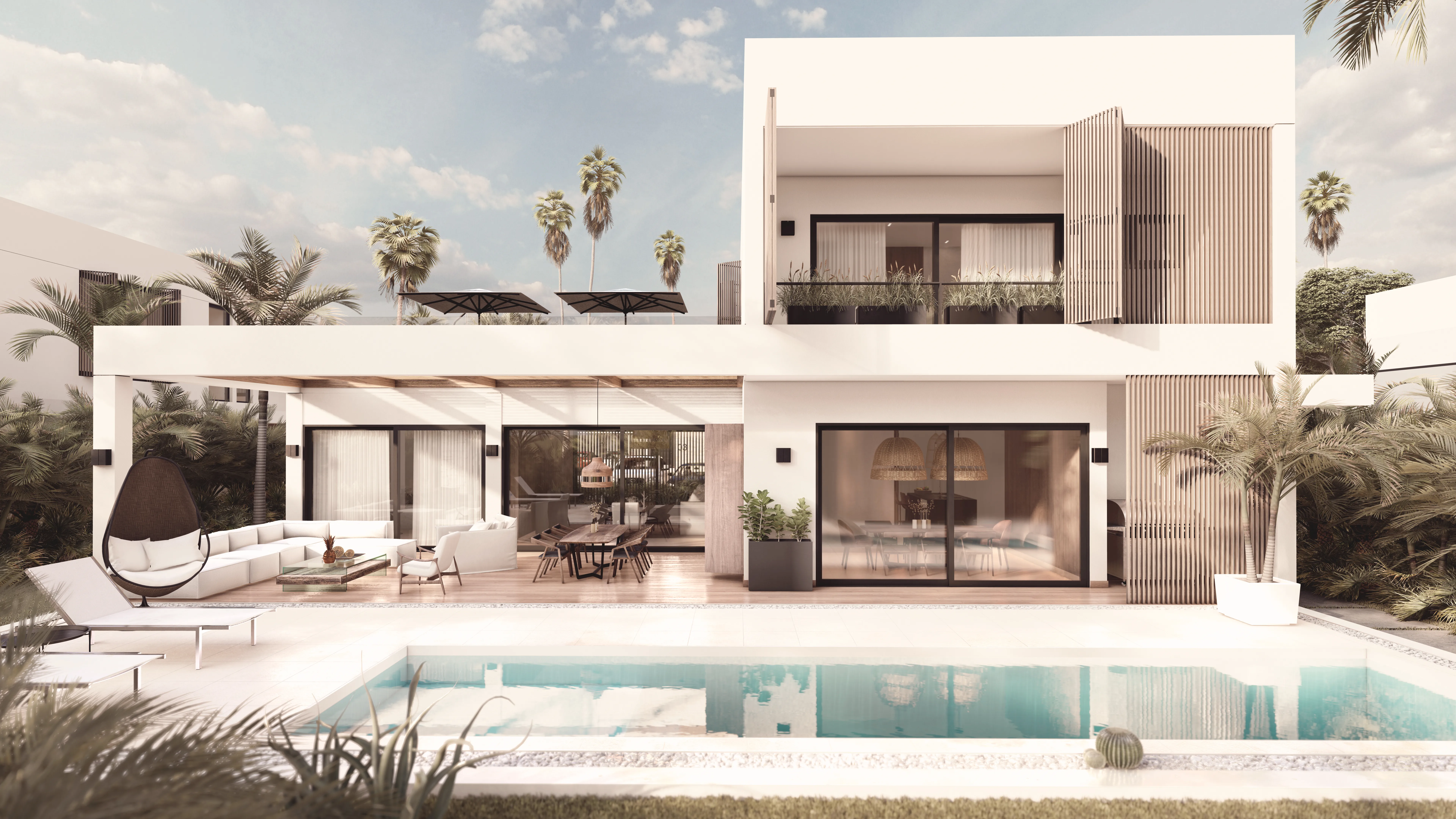 Vida de lujo y tranquilidad en Las Terrenas: villas y casas adosadas modernas cerca de la playa