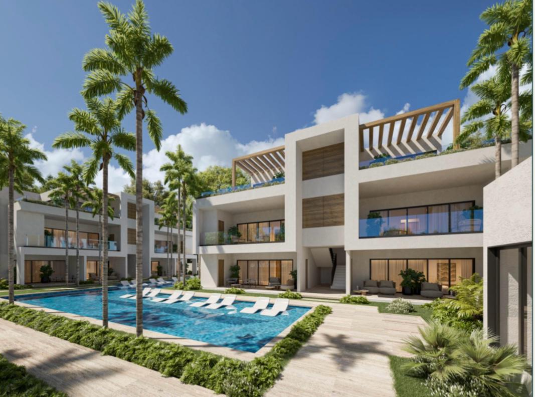 Condominios modernos en preventa a pasos de la playa Las Ballenas