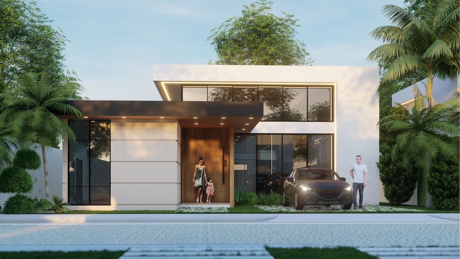 Villas privées avec piscine et terrasse