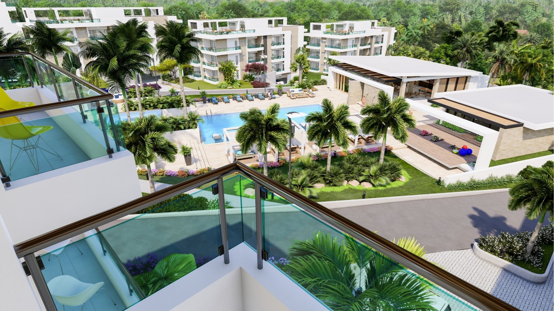 Penthouse moderne avec toit-terrasse privé à Encuentro