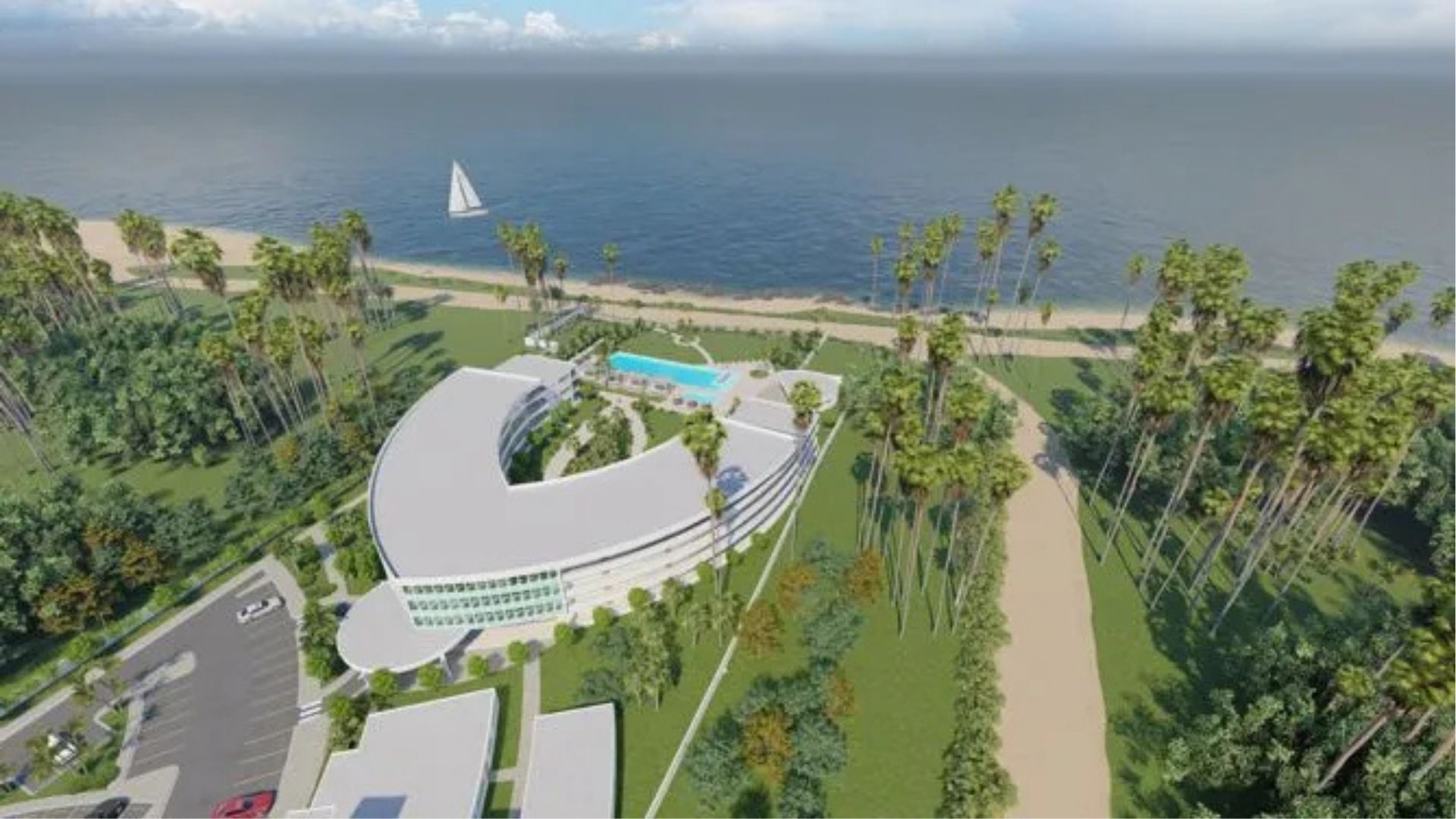Condominium d’une chambre en bord de mer à Encuentro, avec toutes les commodités