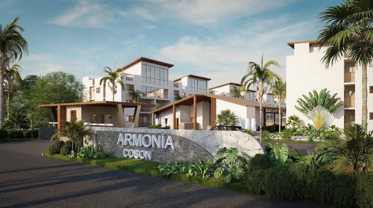 Armonía Cosón | New Beachside Apartments for Sale in Las Terrenas