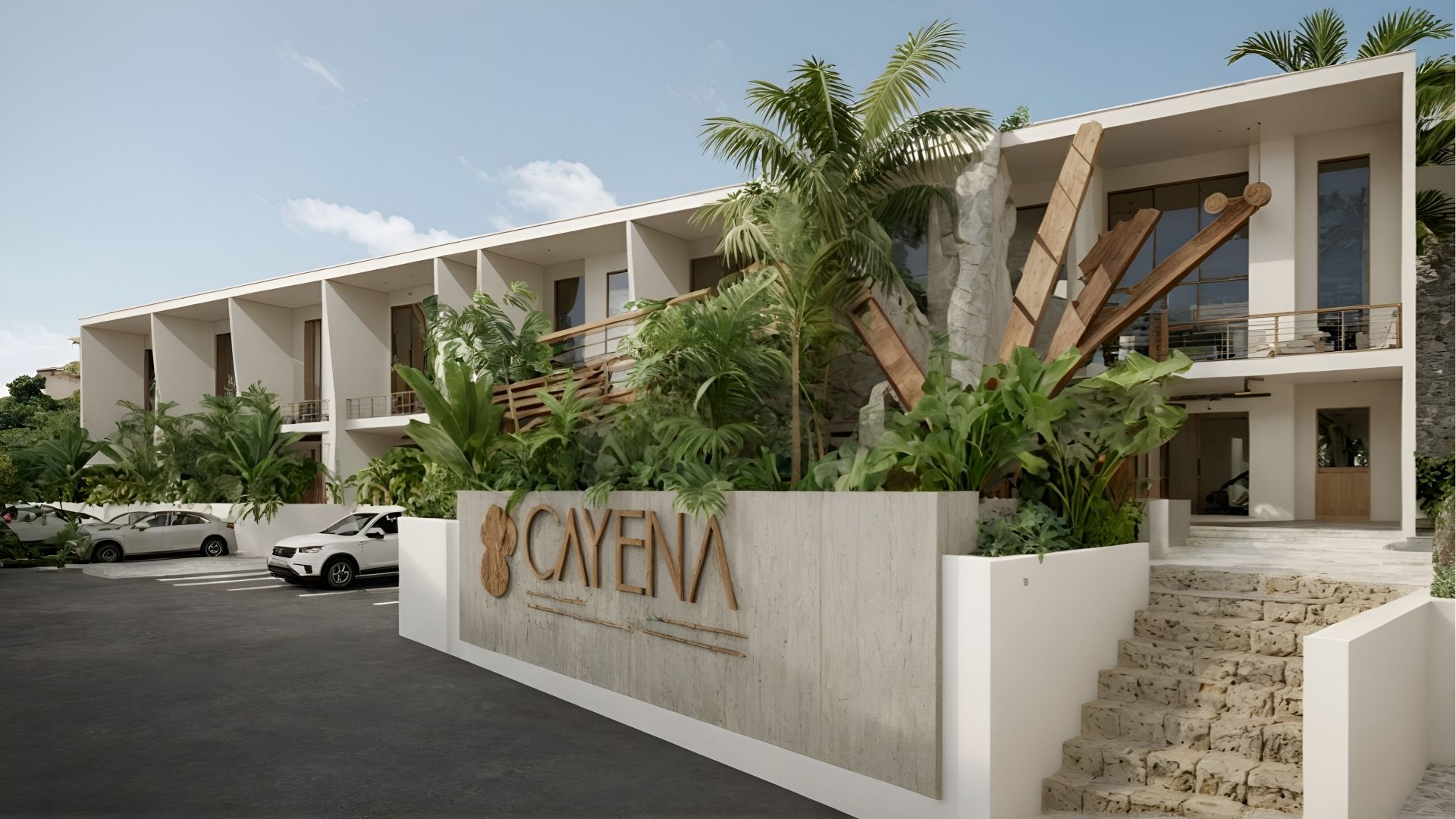 Condominium moderne de 2 chambres dans une résidence sécurisée de style boutique