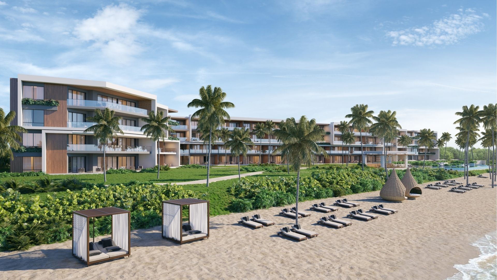 Spacieux condo de 2 chambres en bord de mer en préconstruction