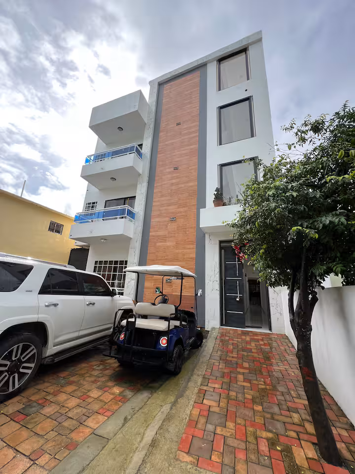 Central Cabarete 1BR Studio With Garden, BBQ, and Lagoon Rooftop