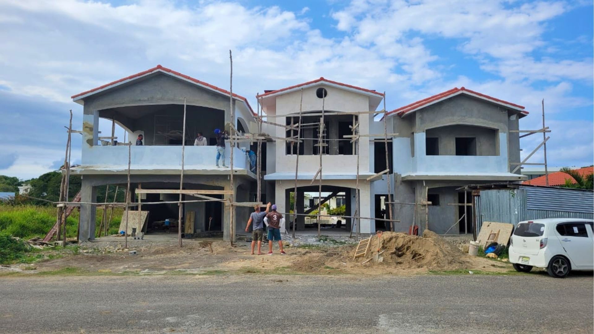 Luxury Caribbean Villa Near Completion with Guest Casita & Ocean Proximity