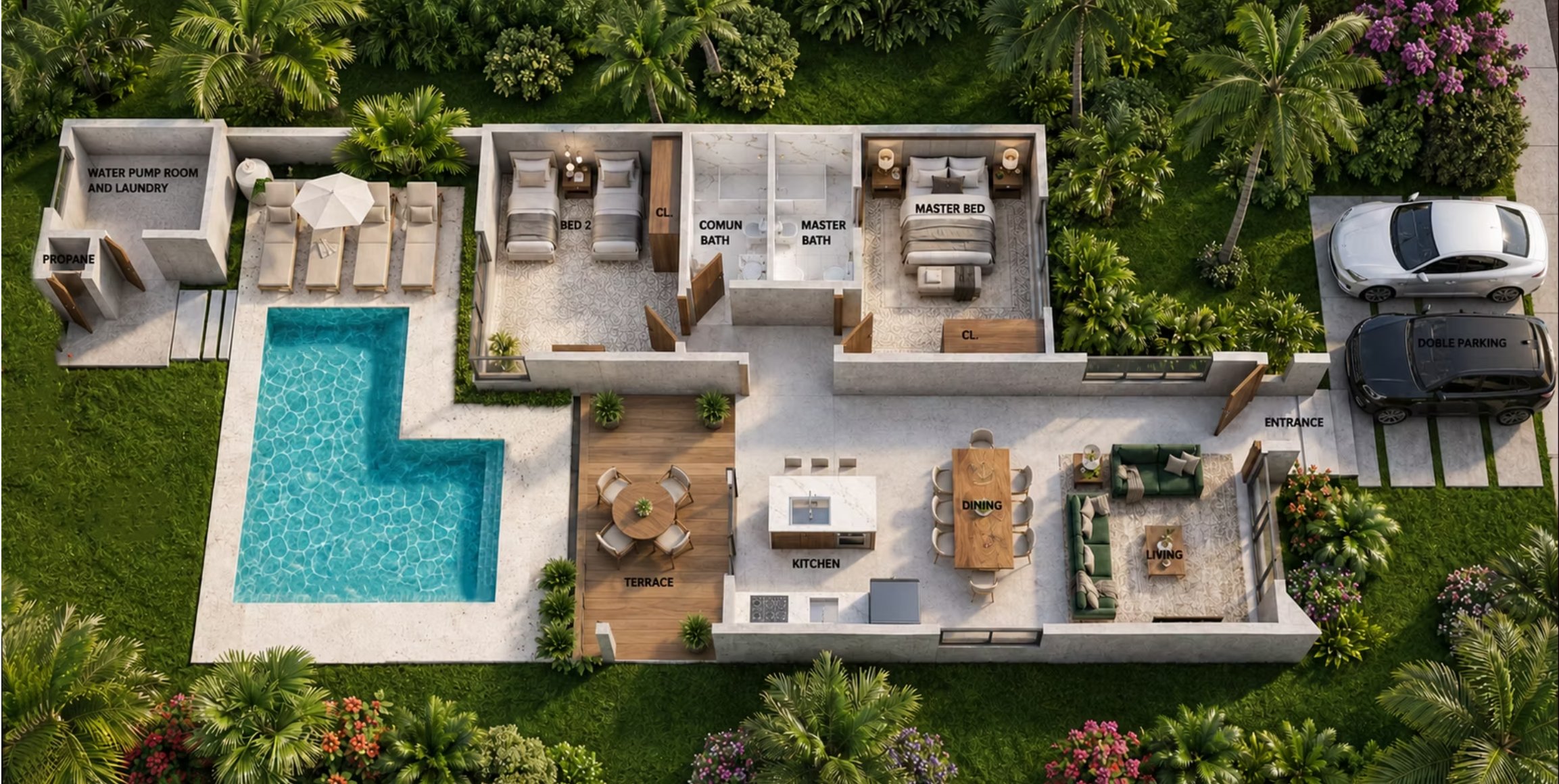 Pre sale Townhouse Encuentro Cabarete 1