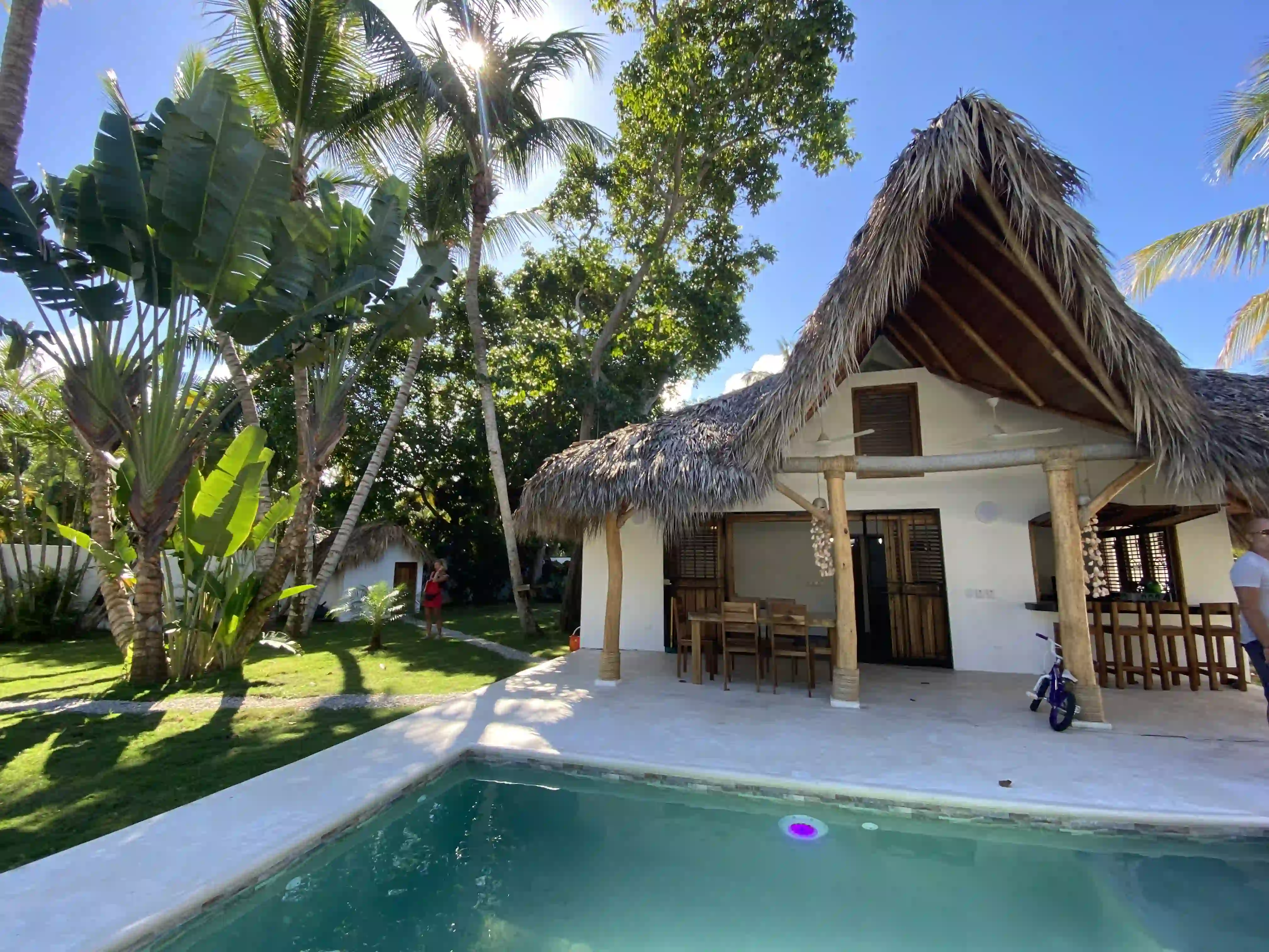 2-BR Caribbean villa with a beautiful garden and pool