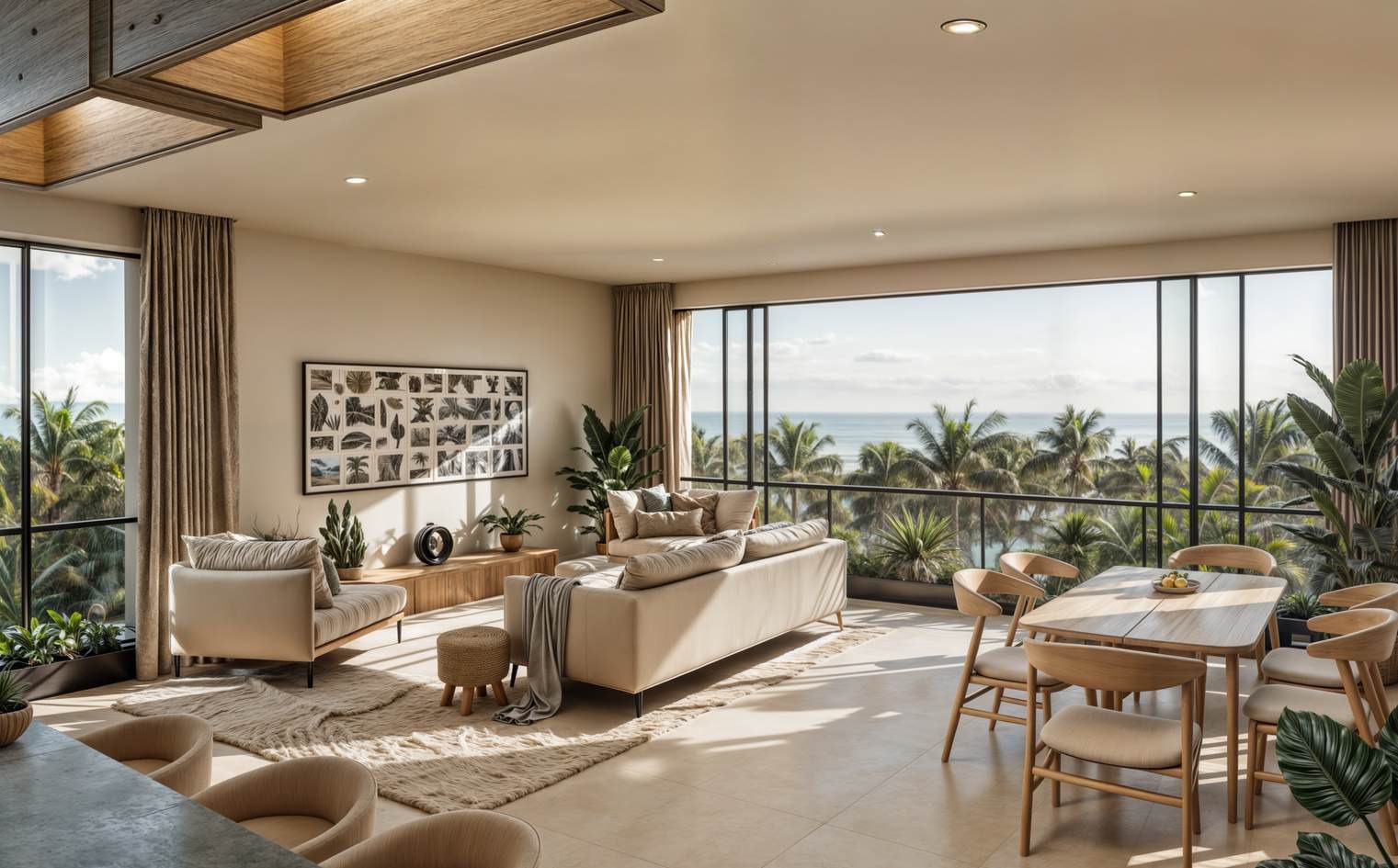 Appartement de 3 chambres en prévente à Playa Cosón, Las Terrenas