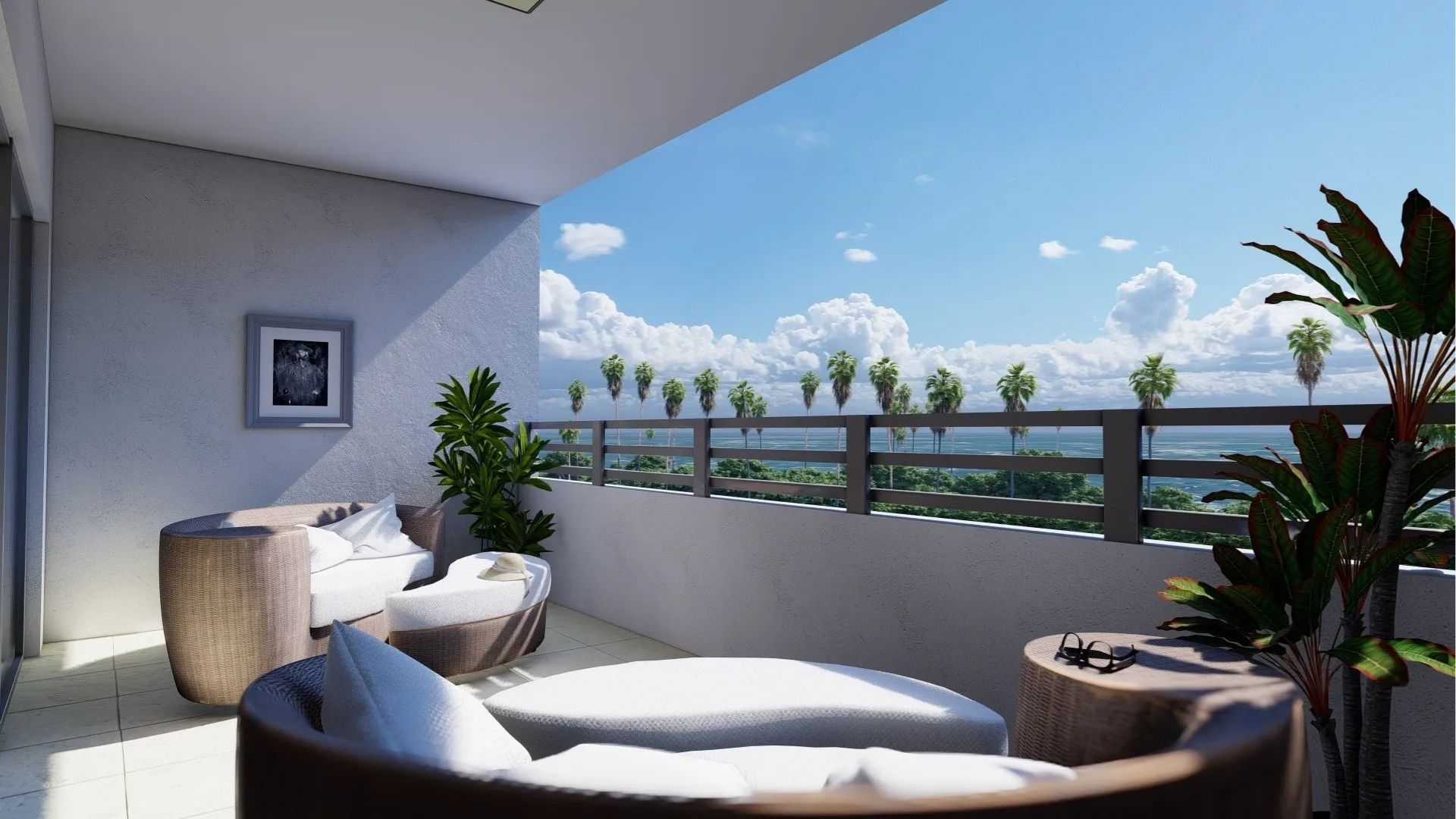 Condo avec vue sur l’océan de 2 chambres, spacieux et élégant