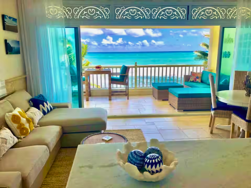 Elegant 2BR Beachfront Penthouse With Ocean Views in Cabarete
