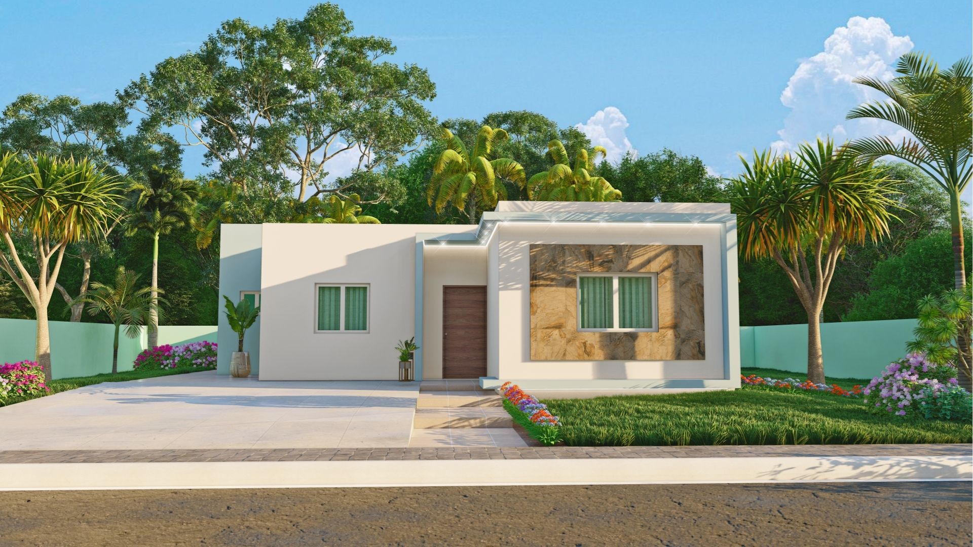 Villa moderne de 3 chambres en préconstruction près de Cabarete, à deux pas de la plage