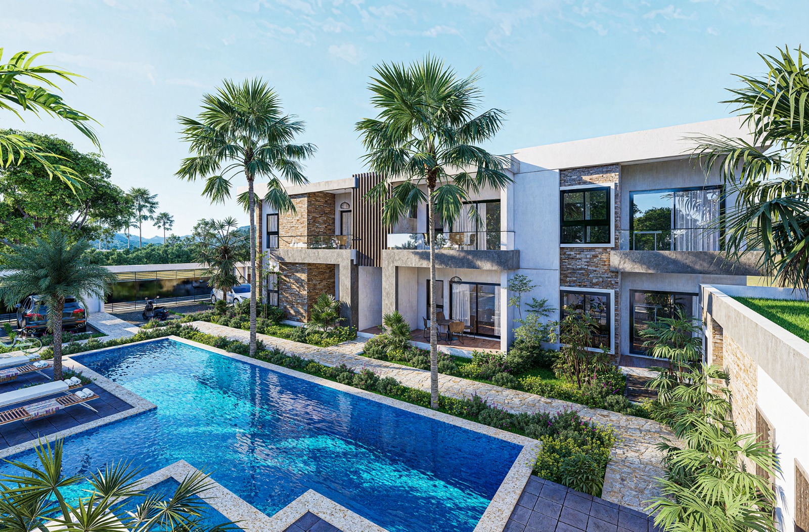 Appartement en préconstruction de 2 chambres à La Ceiba, Las Terrenas