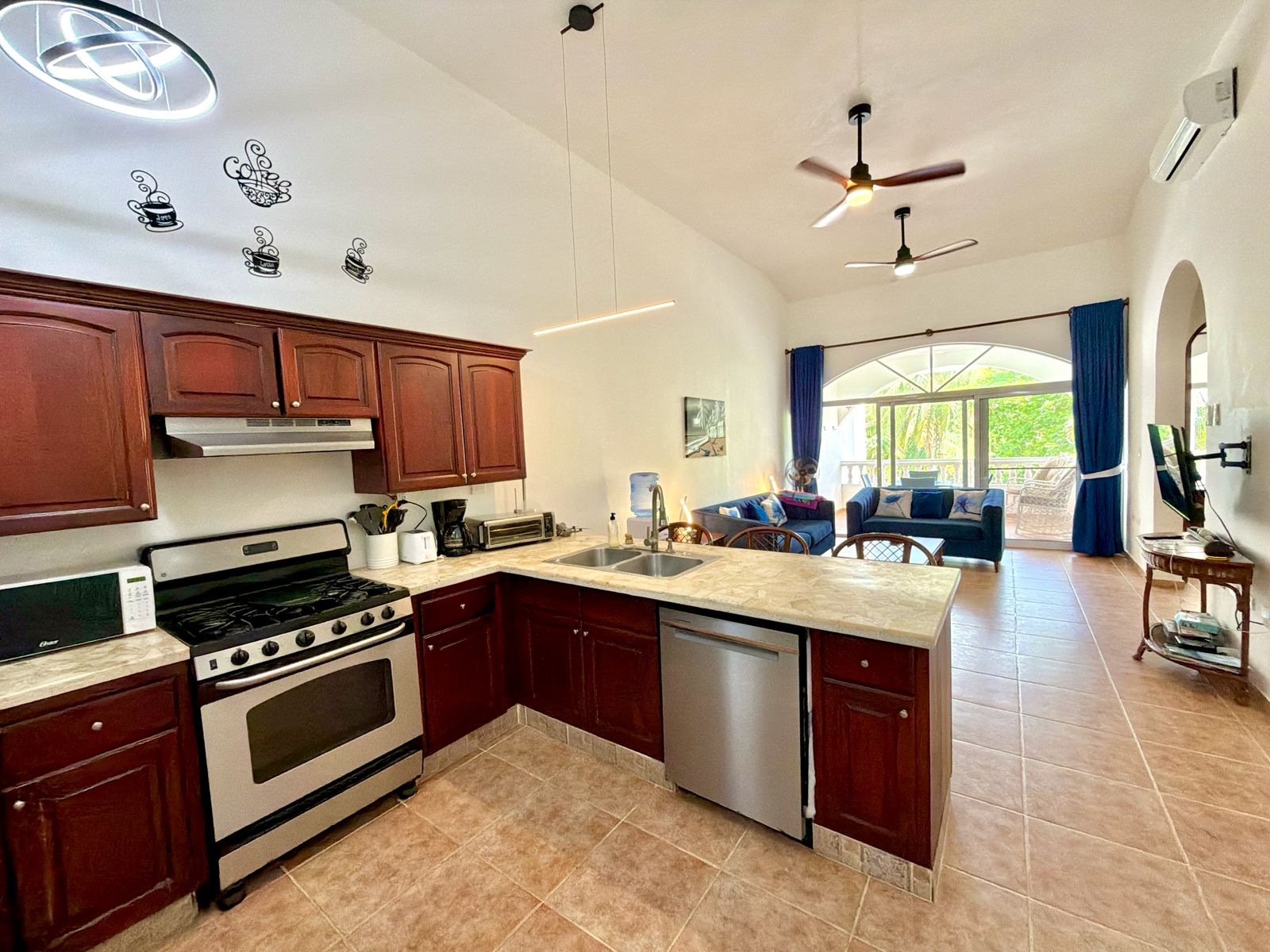 ocean front 2 bedroom condo in the heart of the surf spot encuentro cabarete 1