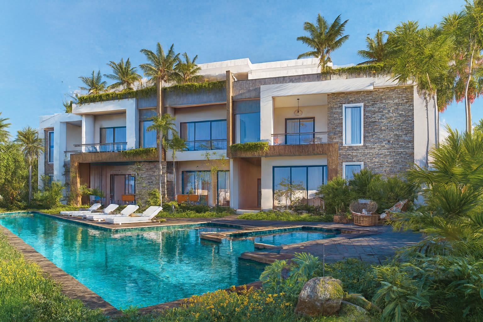 Condo moderne de 1 chambre en prévente à La Ceiba