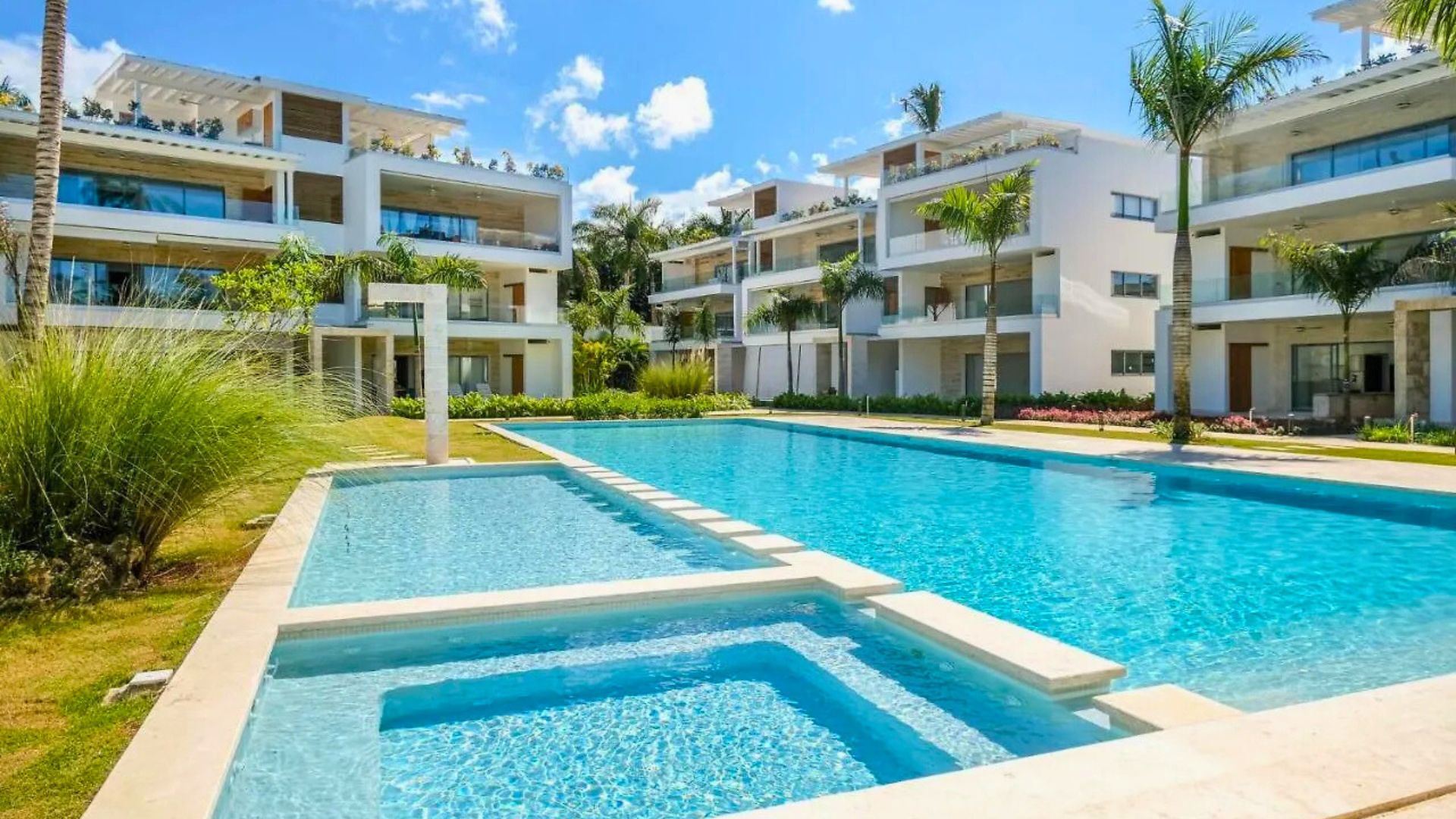 Elegantes apartamentos de 2 dormitorios a pasos de la playa, en el centro de Las Terrenas