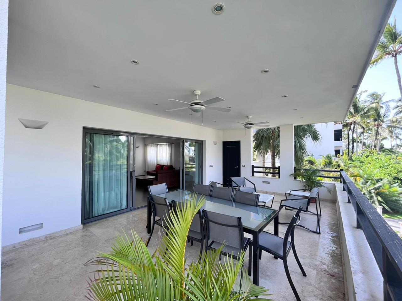 Spacious 3-Bedroom Oceanfront Residence in One of Las Terrenas’ Most Prestigious Communities