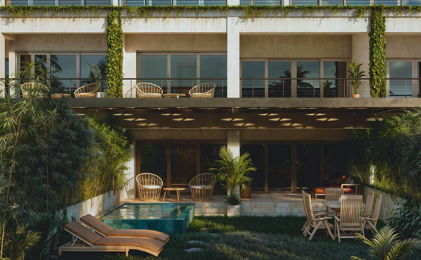 Appartement de 2 chambres en prévente à Playa Cosón, Las Terrenas